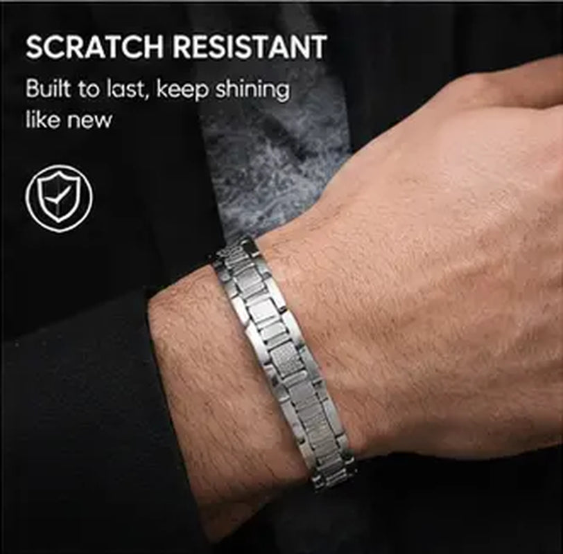 Luxury Crocodile Chain Bracelet for Men - Adjustable Stainless Steel Chain, Waterproof and Rustproof, Comes in a Beautiful Gift Box, a Stylish Accessory, the Ideal Gift for Your Boyfriend or Husband Set Teen Trendy.