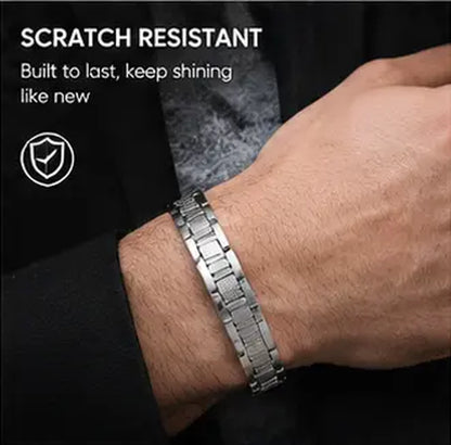 Luxury Crocodile Chain Bracelet for Men - Adjustable Stainless Steel Chain, Waterproof and Rustproof, Comes in a Beautiful Gift Box, a Stylish Accessory, the Ideal Gift for Your Boyfriend or Husband Set Teen Trendy.